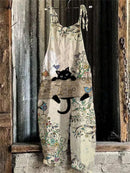 the BOHO OVERALLS - Women's Summer Bohemian Casual Loose Jumpsuit