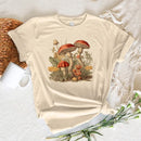 the RETRO MUSHROOM - Mushrooms Graphic Anime Streetwear Harajuku T-Shirts for Women