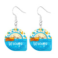 the PANTRY - Canned Bottle Snack Design Dangle Earrings, Cute Acrylic Jewelry Creative Food Ornaments