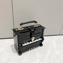 the SYMPHONY - Luxury Designer Crossbody Shoulder Bag for Women, Piano Shape Handmade Bags, Purse Messenger Bag