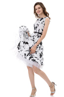 the PETTICOAT - Women's 50s Vintage Tulle Petticoat Half Slip Tutu Underskirt