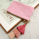 the CHIC CAT - Fashion Pattern Design Letter Wallets for Women, Personality Printing Cotton Clutch Purse