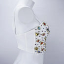 the JEWELED POPSTAR - Sexy Club Corset Streetwear Casual Camis Summer Party Fashion Tank Tops