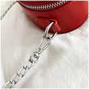 the GOTHIC HEART - Gothic Heart Blade Zipper Chain Crossbody Bags for Women/Girl, Casual Shoulder Purses Handbags