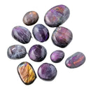 the SERENITY STONE - Natural Labradorite Palm Stone, Quartz Palm Stone, Mineral Samples, Reiki Healing, Quartz Crystal Palm Stone, Crystal Gifts 1PC