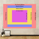 the MOTHMAN - 1PC Butterfly Moon Tapestry, Bohemian Tapestry, Aesthetic Moth Snake Tapestry, Retro Plant Starry Sky Tapestry