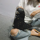 the DINO-MYTE - Trend Fashion 3D Dinosaur Design Rivets PU Leather Chain Purse, Shoulder Bag Tote, Crossbody Mini Messenger Bag