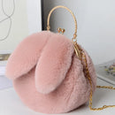 the BUNNY BAG - Cute Plush Rabbit Crossbody Bags for Women, Cute Purses and Handbags, New Rabbit Ear Shoulder Messenger Bag