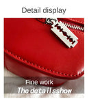 the GOTHIC HEART - Gothic Heart Blade Zipper Chain Crossbody Bags for Women/Girl, Casual Shoulder Purses Handbags