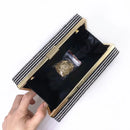 the MIX TAPE - Fashion Crystal Women's Luxury Rhinestone Wedding Clutch Bag, Cassette Tape Evening Bag, Party Money Purses, Handbags/Shoulder Bag