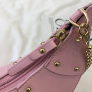 the DINO-MYTE - Trend Fashion 3D Dinosaur Design Rivets PU Leather Chain Purse, Shoulder Bag Tote, Crossbody Mini Messenger Bag