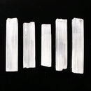 the SELENITE STICK - Natural Gypsum Sticks, Raw Gemstone White Selenite Wand, Reiki Energy Jewelry Making Healing Stone Crystal Quartz