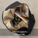 the MESSENGER - Canvas Totes Bags, Women Casual Handbags, Solid Color Shoulder Bag, Simple Messenger Bag Purses