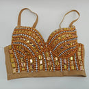 the JEWELED POPSTAR - Sexy Club Corset Streetwear Casual Camis Summer Party Fashion Tank Tops