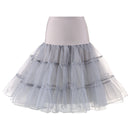 the PETTICOAT - Women's 50s Vintage Tulle Petticoat Half Slip Tutu Underskirt