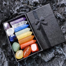 the CHAKRA GIFT BOX - Natural Stone Crystal Gemstone, Chakras Healing Quartz, Mineral Ornament, Home Decoration High Quality Gifts Box 14/10/8/7 PCS/Set