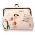 the COIN BAG - Small Wallet Mini Printing Coin Purses, Hasp Cash Card Handbags, Clutch Money Change Bag, Famous Van Gogh Oil Printing