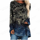 the DREAMCATCHER - Women's Fashion Vintage Indian Style Long Sleeve Tunic Tops