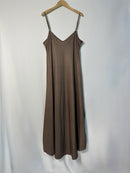 the TRIBAL TOTEM - Women's Western Style V-Neck Maxi Dress - Tribal Print, Sleeveless Knit Dress for Casual or Festive Wear