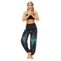 the YOGI - Boho Loose Yoga Pants High Waist Elasticity