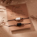 the MESSAGE - 2Pcs/Set Charm Couple Friendship Bracelet
