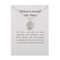 the MESSAGE - Sun Love Star Leaves Clover Luck Pendant Necklaces