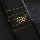 the SYMBOLOGY - Heartbeat Love Heart Necklaces