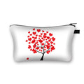 the LOVE BUG - Hearts Love You Printed Cosmetic Bag