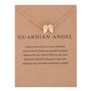 the MESSAGE - Sun Love Star Leaves Clover Luck Pendant Necklaces