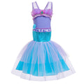 the MINI MERMAID - Girls Little Mermaid Princess Dress