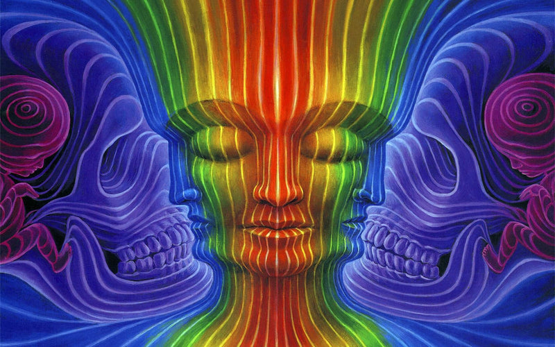 the CONSCIOUSNESS COLLECTION - Alex Grey Psychedelic Lover Trippy Posters and Prints Abstract Pictures