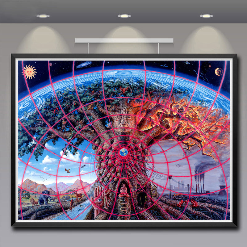 the CONSCIOUSNESS COLLECTION - Alex Grey Psychedelic Lover Trippy Posters and Prints Abstract Pictures