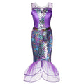 the MINI MERMAID - Girls Little Mermaid Princess Dress