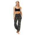 the YOGI - Boho Loose Yoga Pants High Waist Elasticity