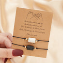 the MESSAGE - 2Pcs/Set Charm Couple Friendship Bracelet