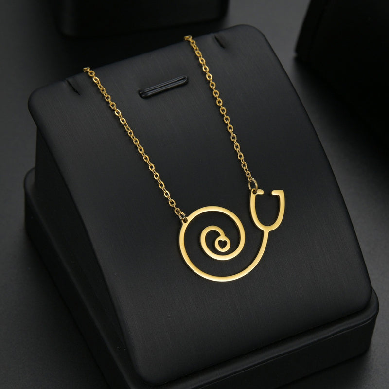 the SYMBOLOGY - Heartbeat Love Heart Necklaces