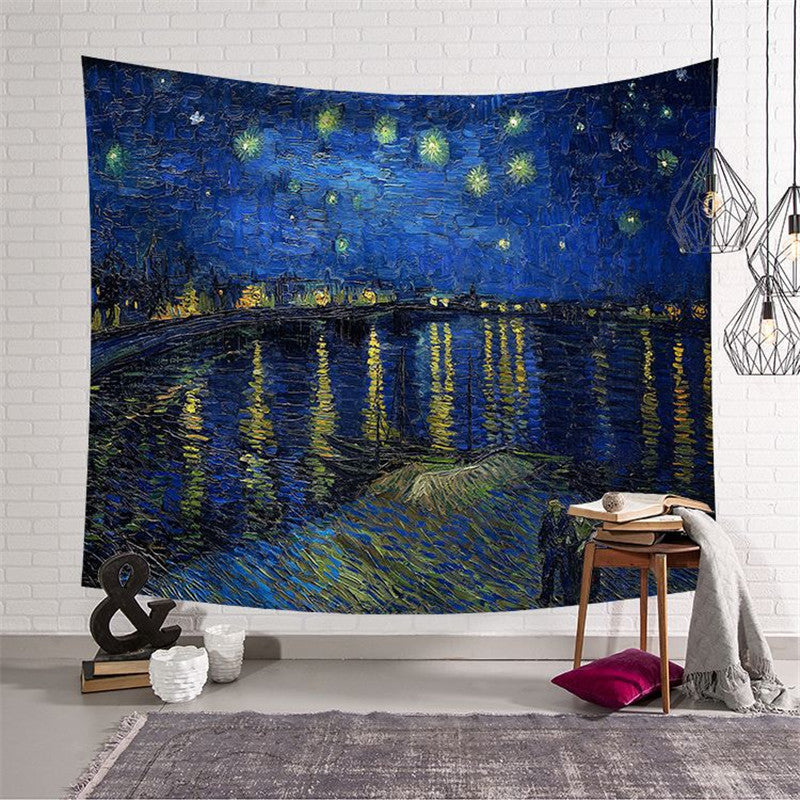 the GALLERY - Large 150*200 Famous Painting Tapestry Wall Hanging