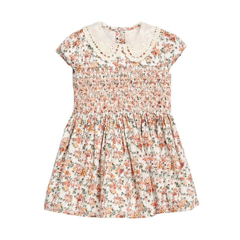 the SUMMER GIRL SAFARI - Summer Dress Cotton Soft Casual Baby Clothes