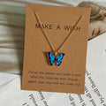 the MONARCH - New Butterfly Pendant Necklace