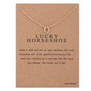 the MESSAGE - Sun Love Star Leaves Clover Luck Pendant Necklaces