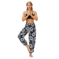 the YOGI - Boho Loose Yoga Pants High Waist Elasticity