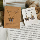 the MONARCH - New Butterfly Pendant Necklace