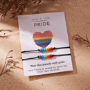 the MESSAGE - 2Pcs/Set Charm Couple Friendship Bracelet