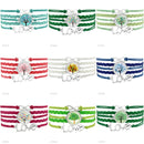 the GYM GIRL - Gymnastics Love Infinity Charm Bracelets