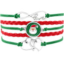 the GYM GIRL - Gymnastics Love Infinity Charm Bracelets