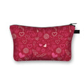 the LOVE BUG - Hearts Love You Printed Cosmetic Bag