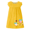 the SUMMER GIRL SAFARI - Summer Dress Cotton Soft Casual Baby Clothes