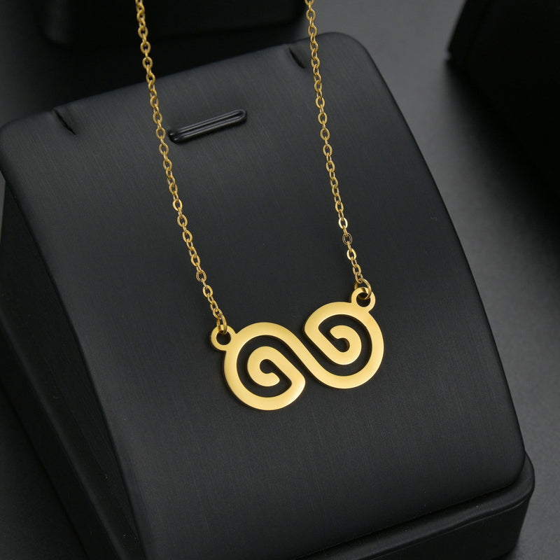 the SYMBOLOGY - Heartbeat Love Heart Necklaces