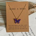 the MONARCH - New Butterfly Pendant Necklace