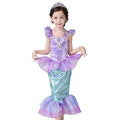 the MINI MERMAID - Girls Little Mermaid Princess Dress